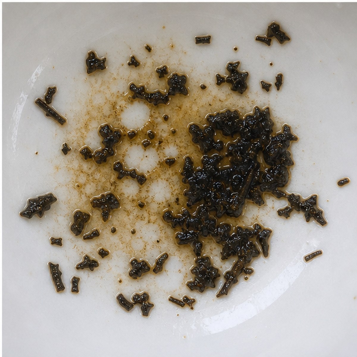 Soap Bubbles tea leaves cup variation three