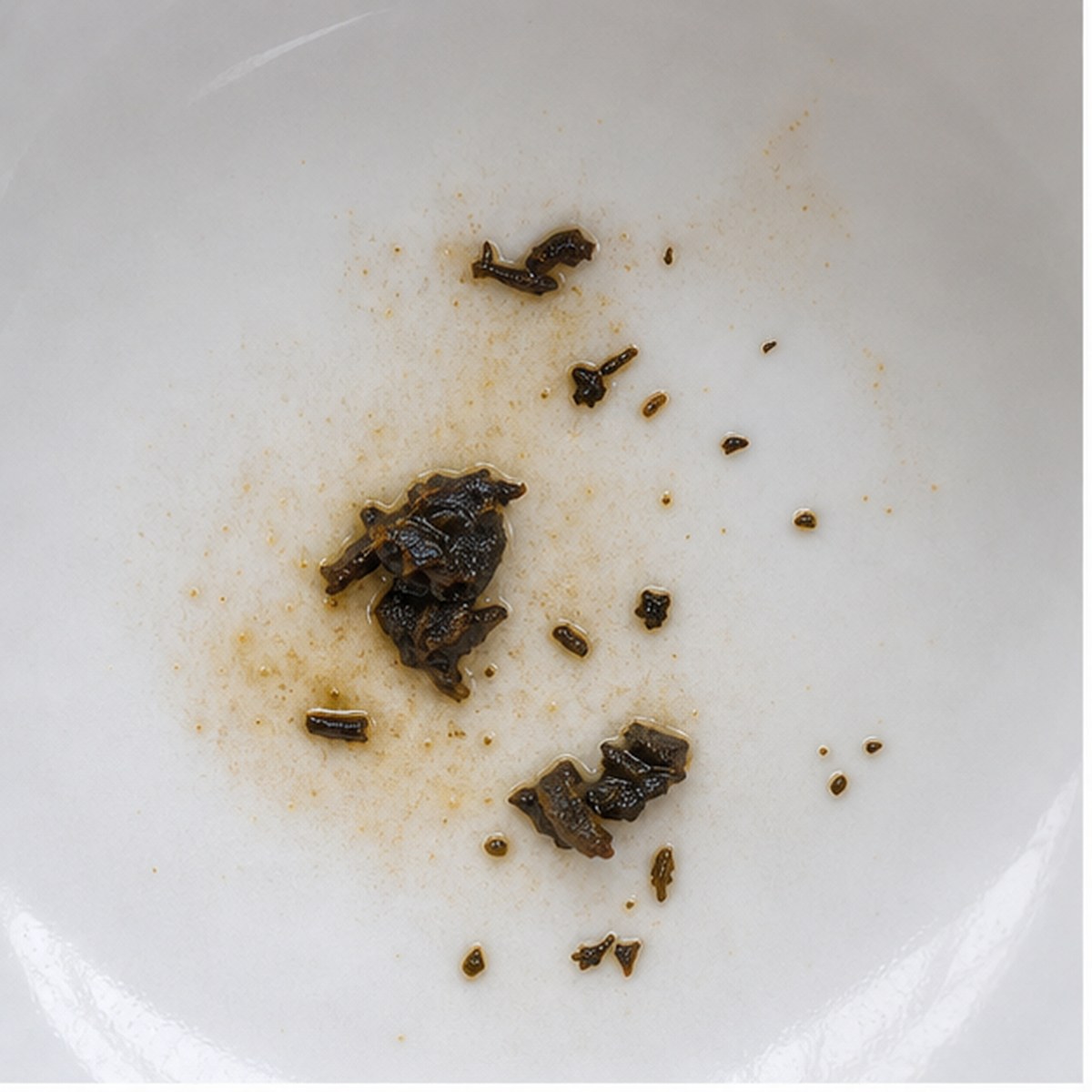 Soup Ladle tea leaf reading cup example