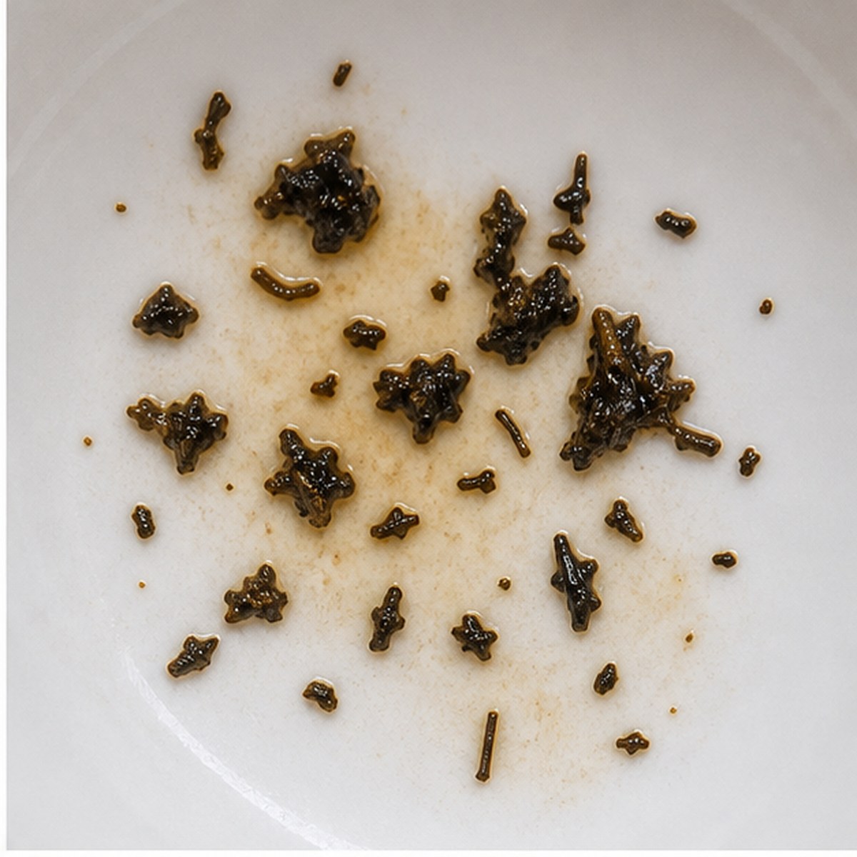 Spade tea leaves cup variation one
