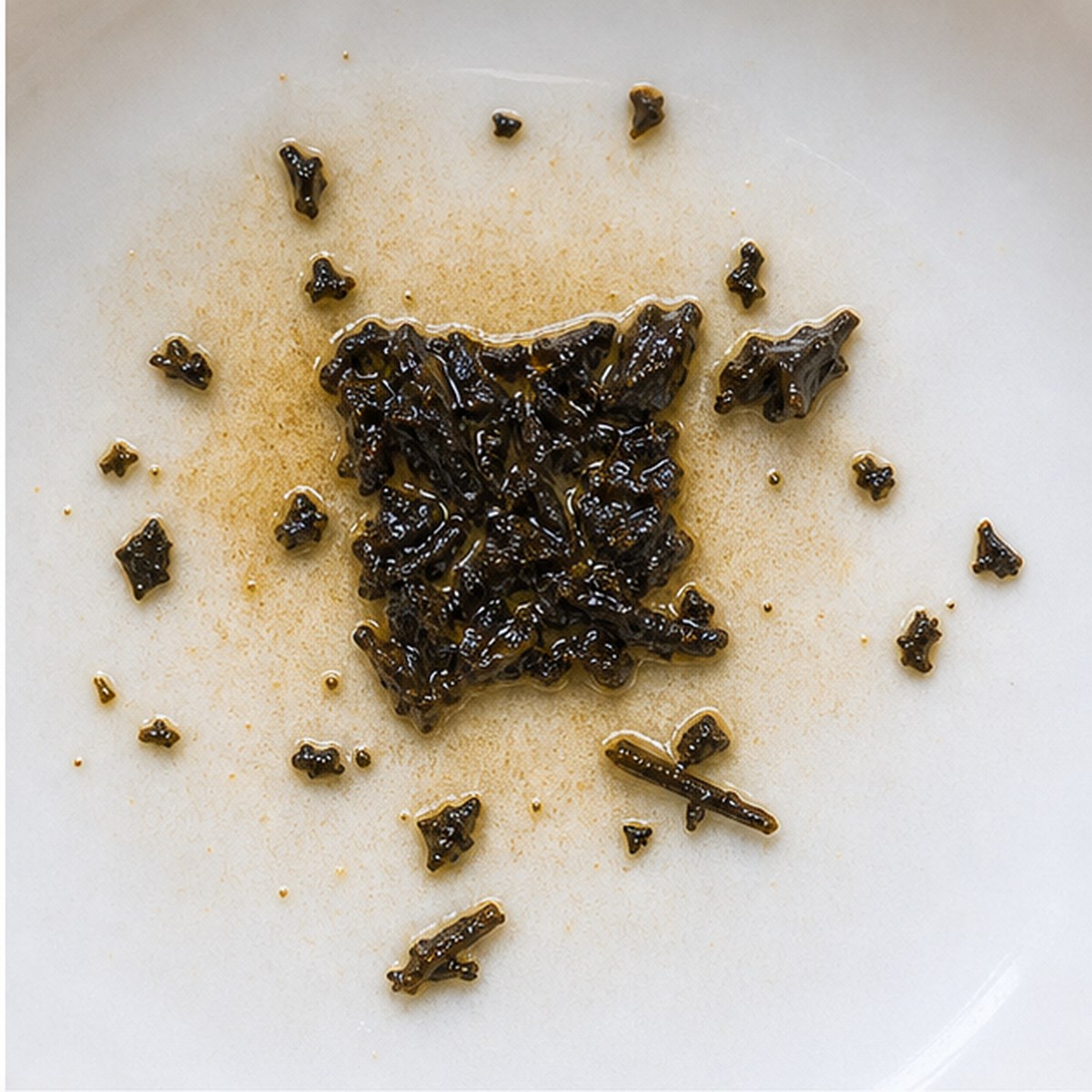 Square tea leaves cup variation one