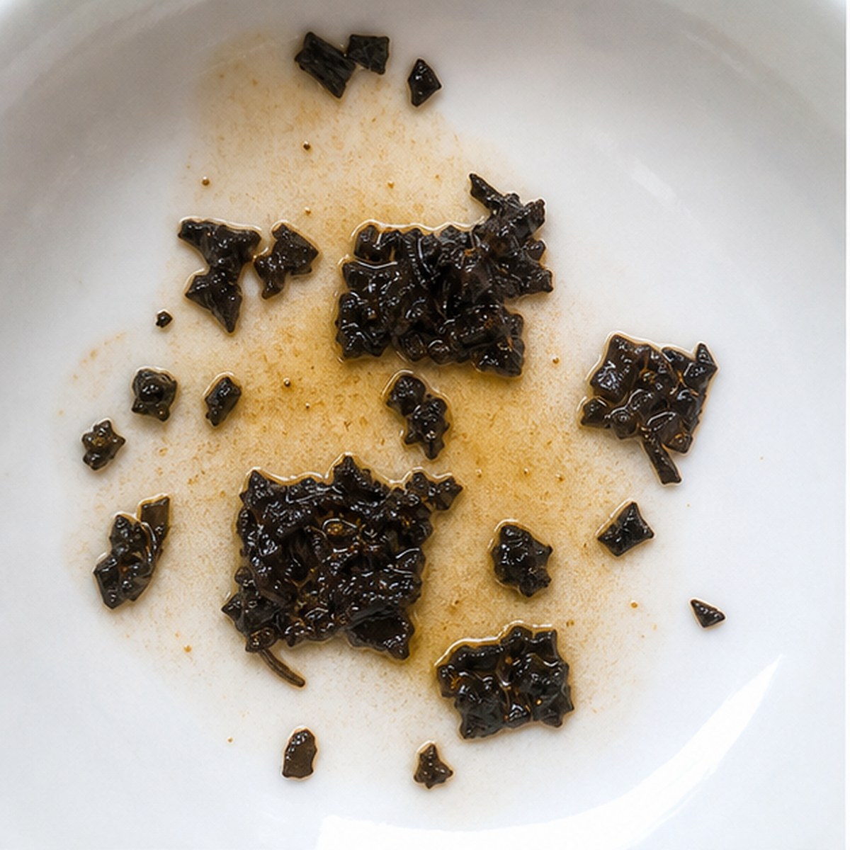 Squares tea leaf reading cup example