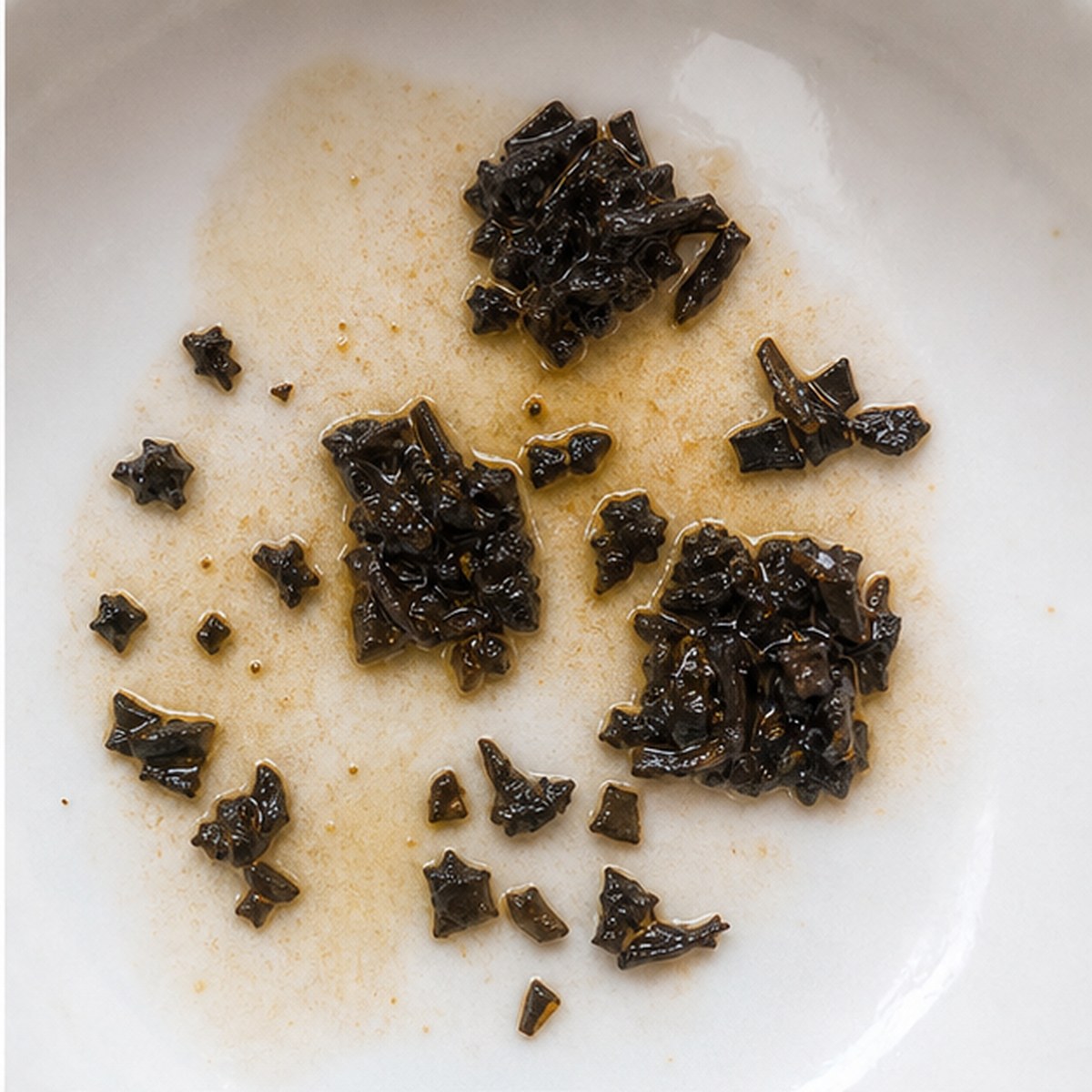 Squares tea leaves cup variation one