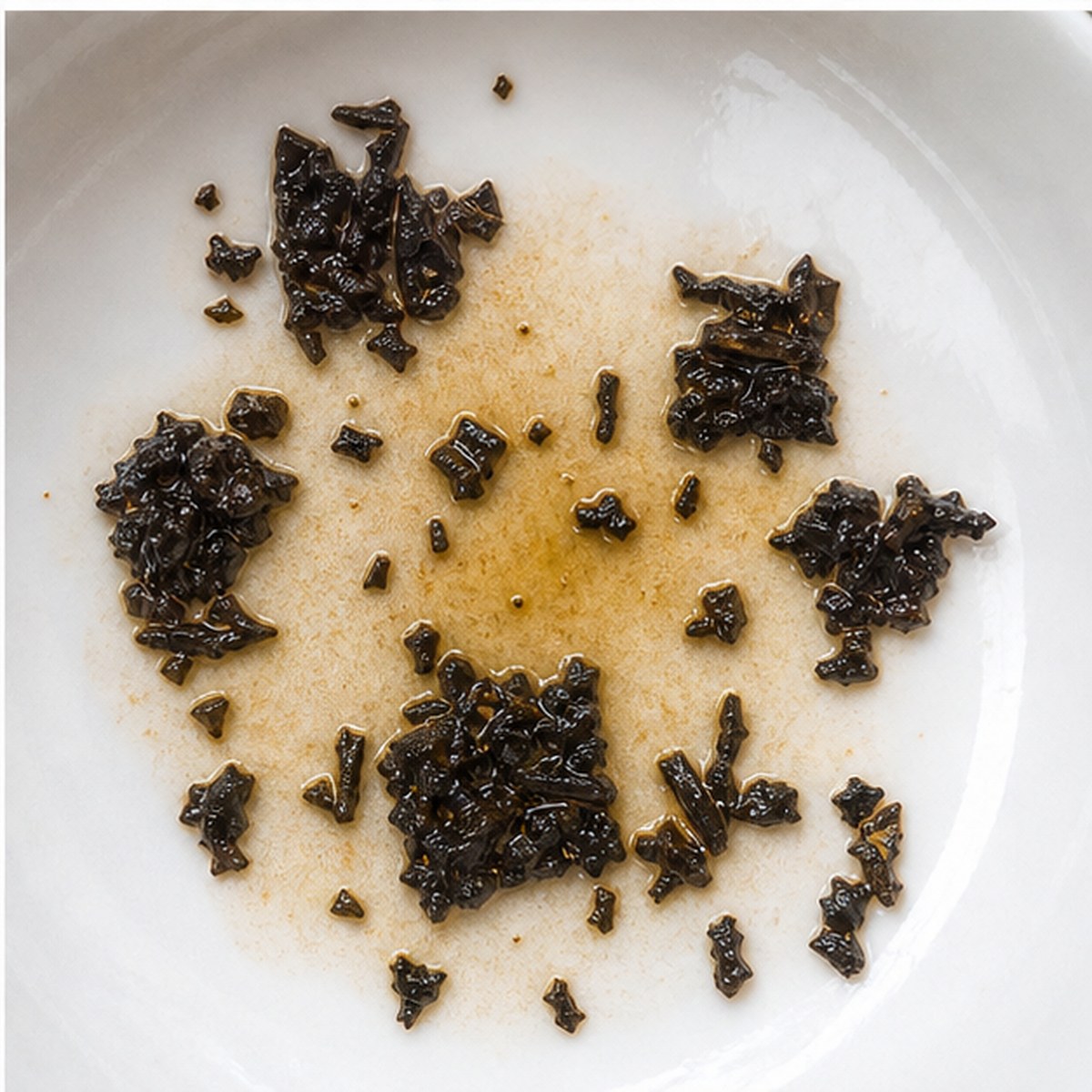Squares tea leaves cup variation three