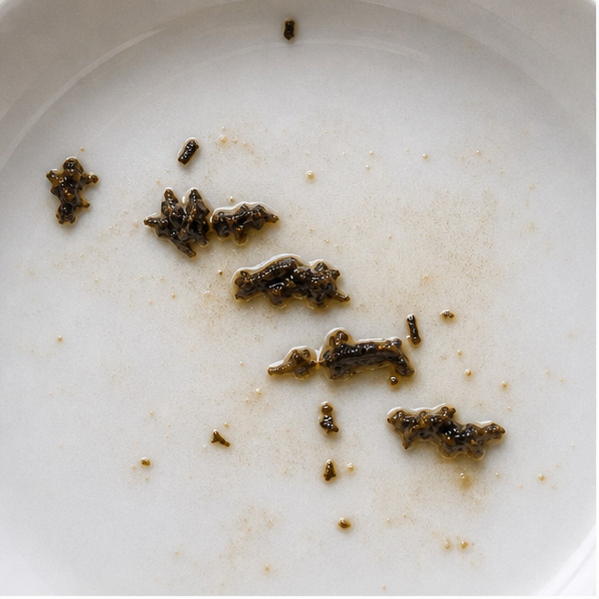 Steps tea leaf reading cup example
