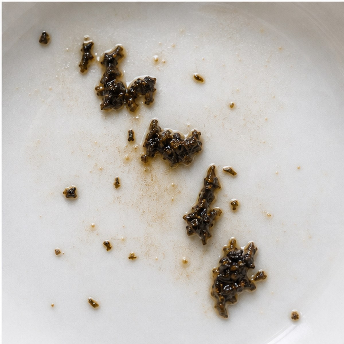 Steps tea leaves cup variation three
