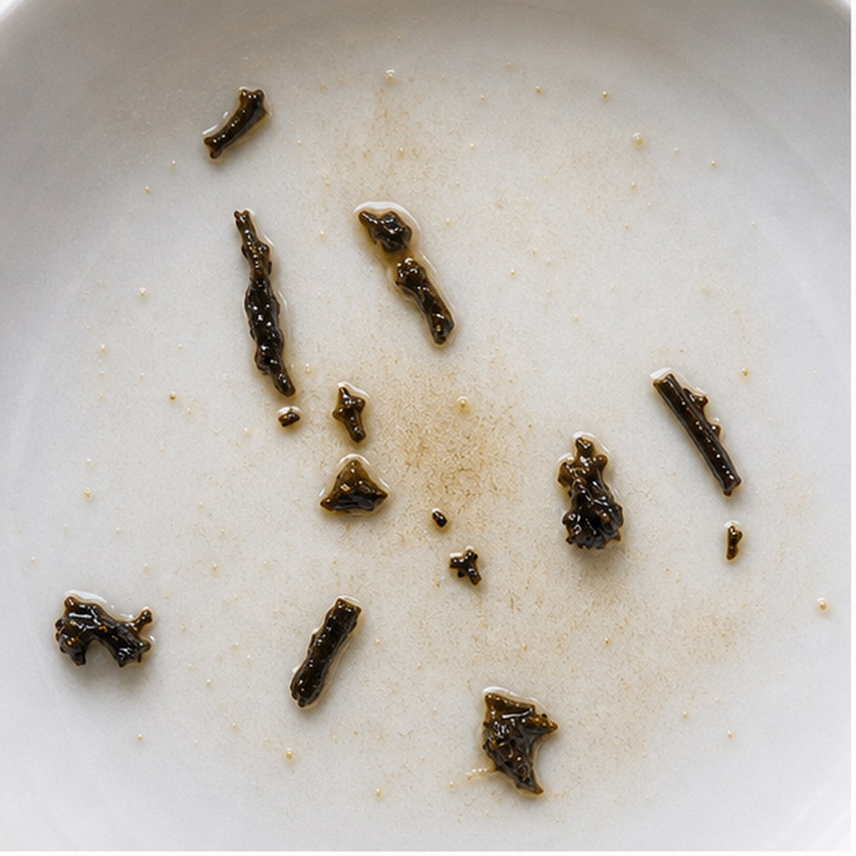 Stile tea leaf reading cup example