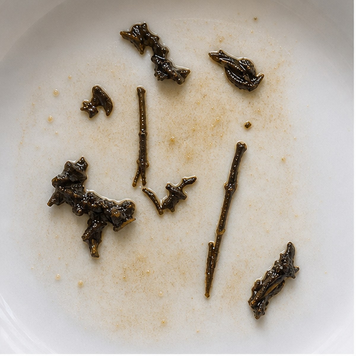 Stilts tea leaf reading cup example