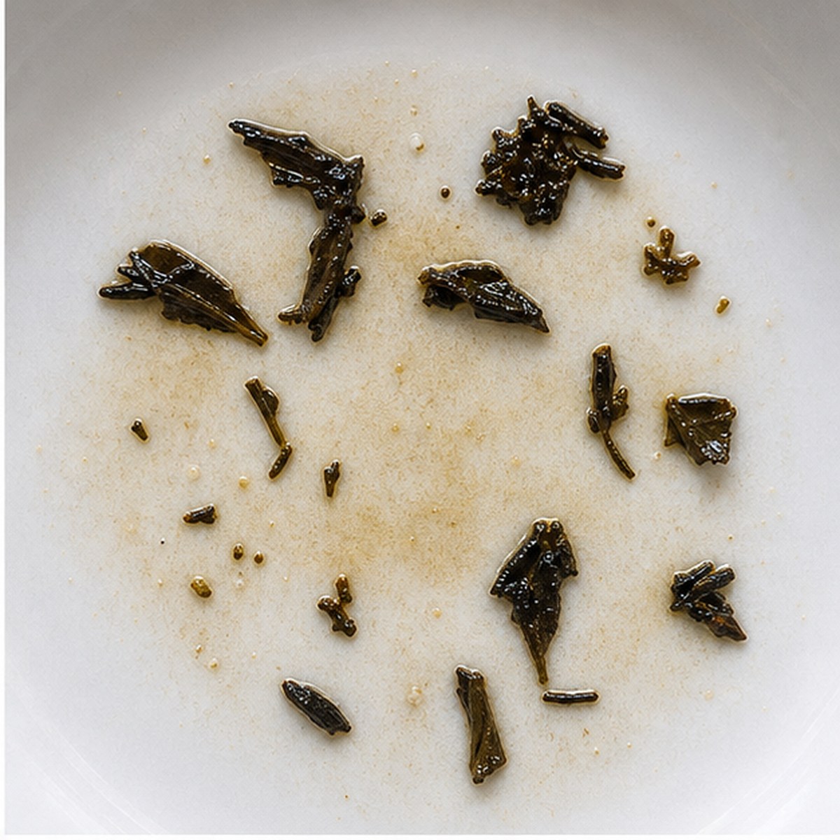 Stockings tea leaves cup variation one