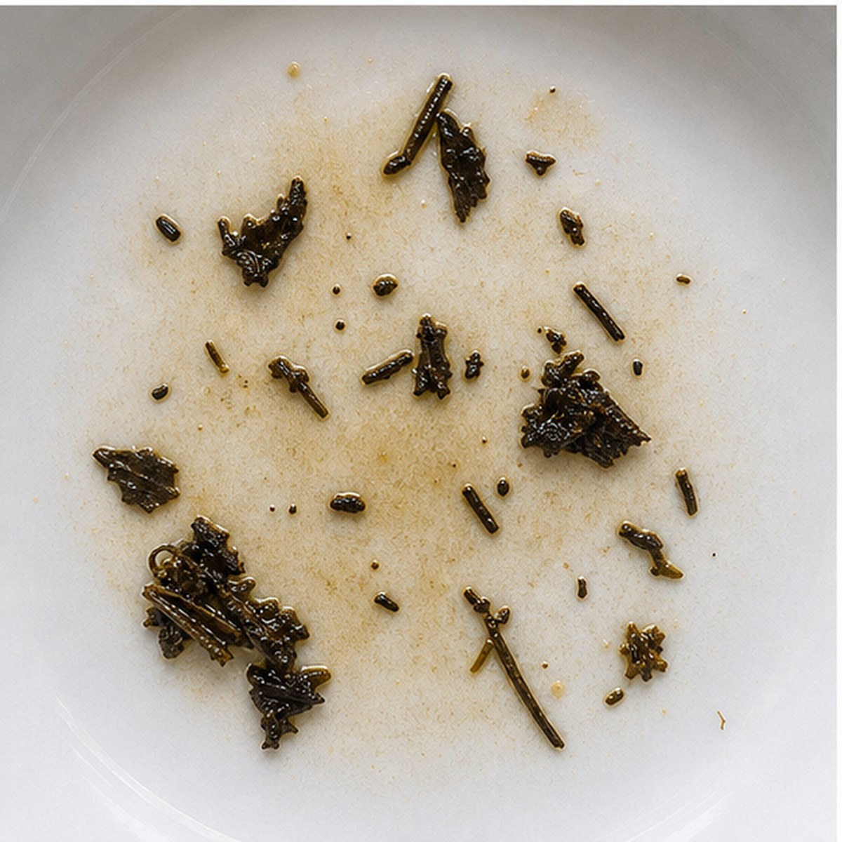 Stockings tea leaves cup variation two