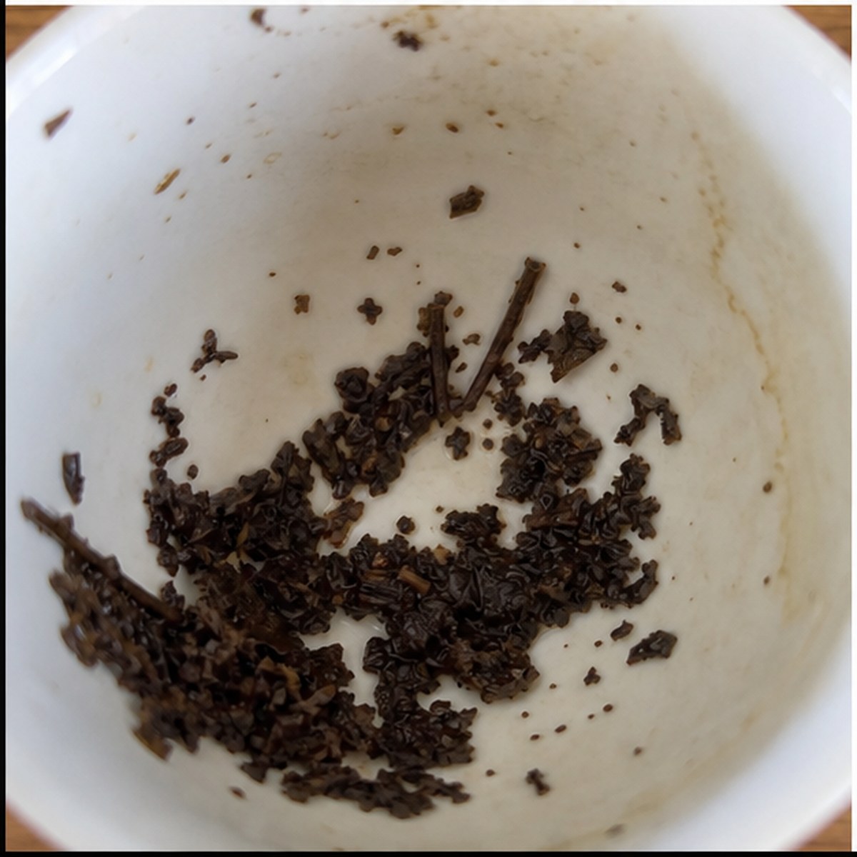 Stocks tea leaves cup variation two