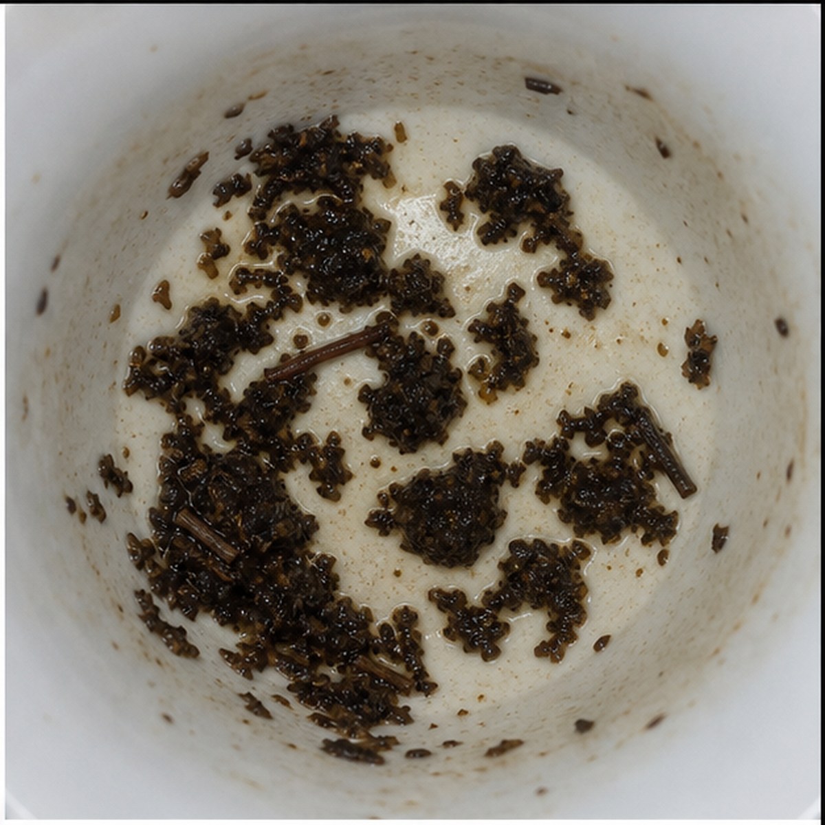 Stones tea leaves cup variation one
