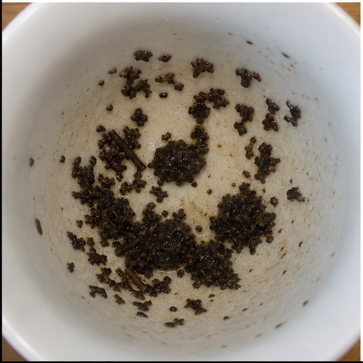 Stones tea leaves cup variation two