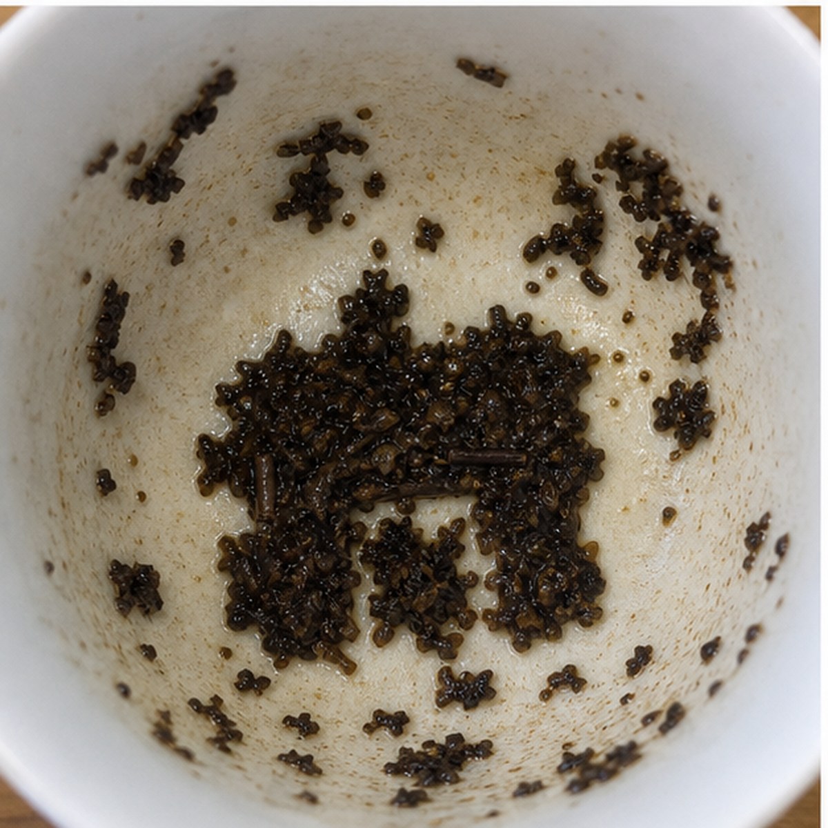 Stove tea leaves cup variation two