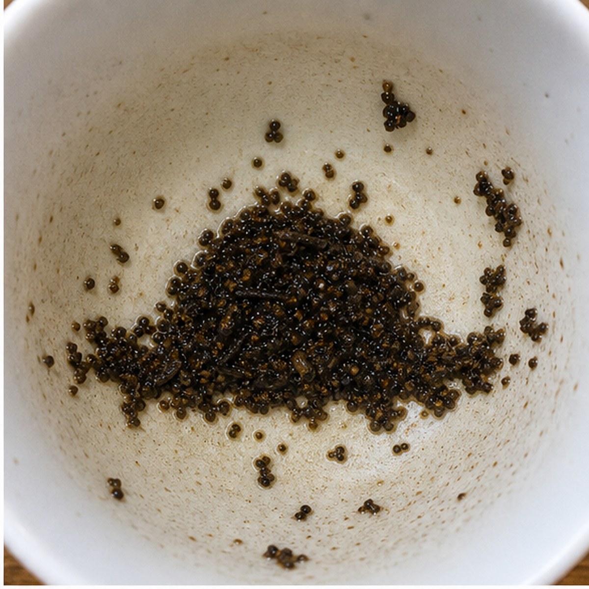 Straw Hat tea leaves cup variation one