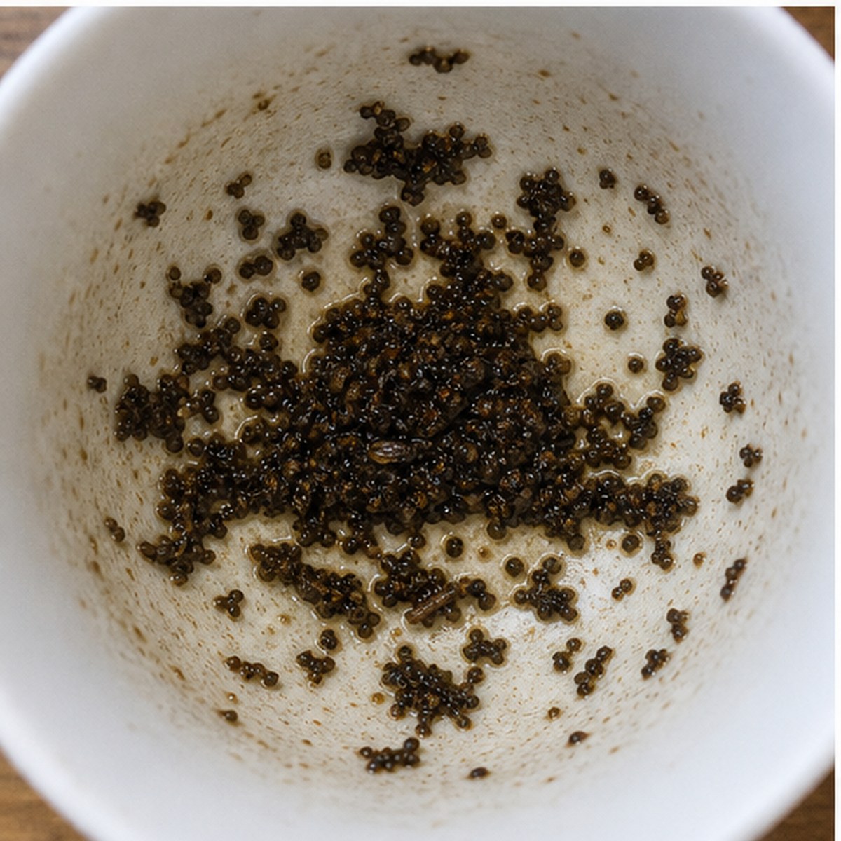 Straw Hat tea leaves cup variation two
