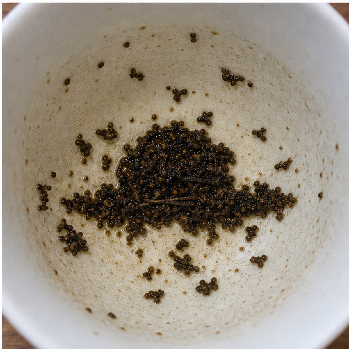 Straw Hat tea leaves cup variation three