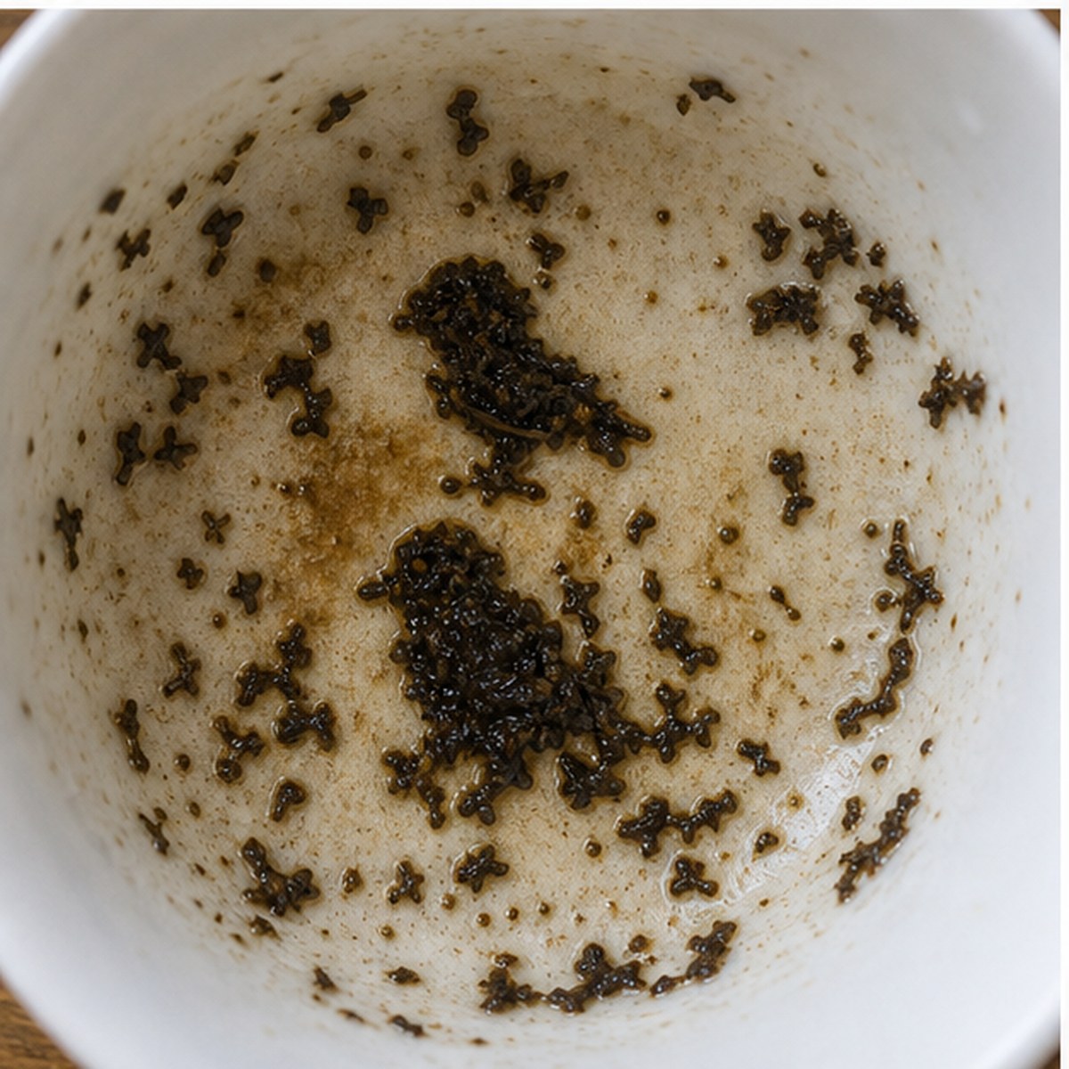 Stuffed Birds tea leaves cup variation two