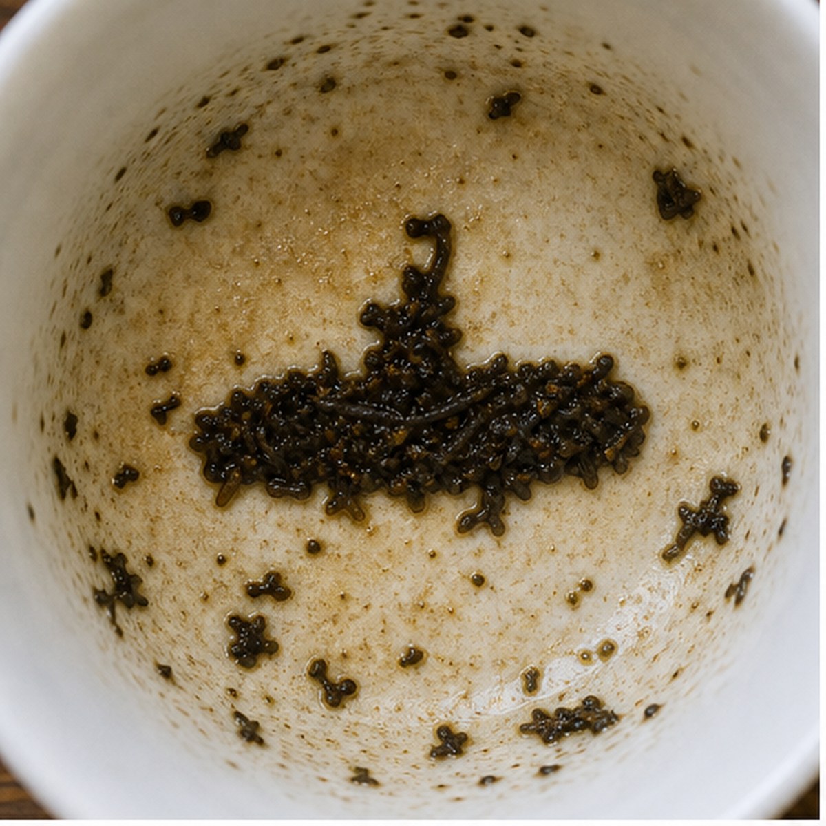 Submarine tea leaf reading cup example