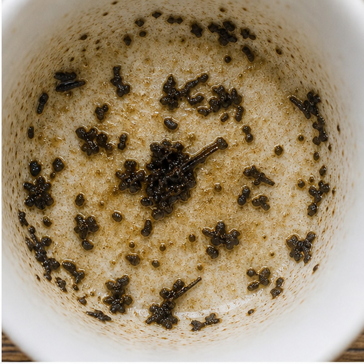 Sundial tea leaves cup variation one