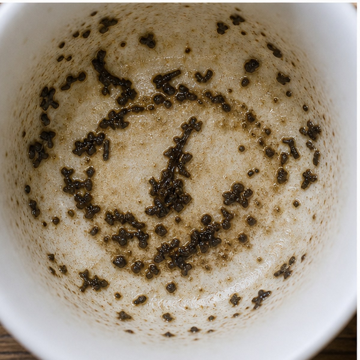 Sundial tea leaves cup variation two