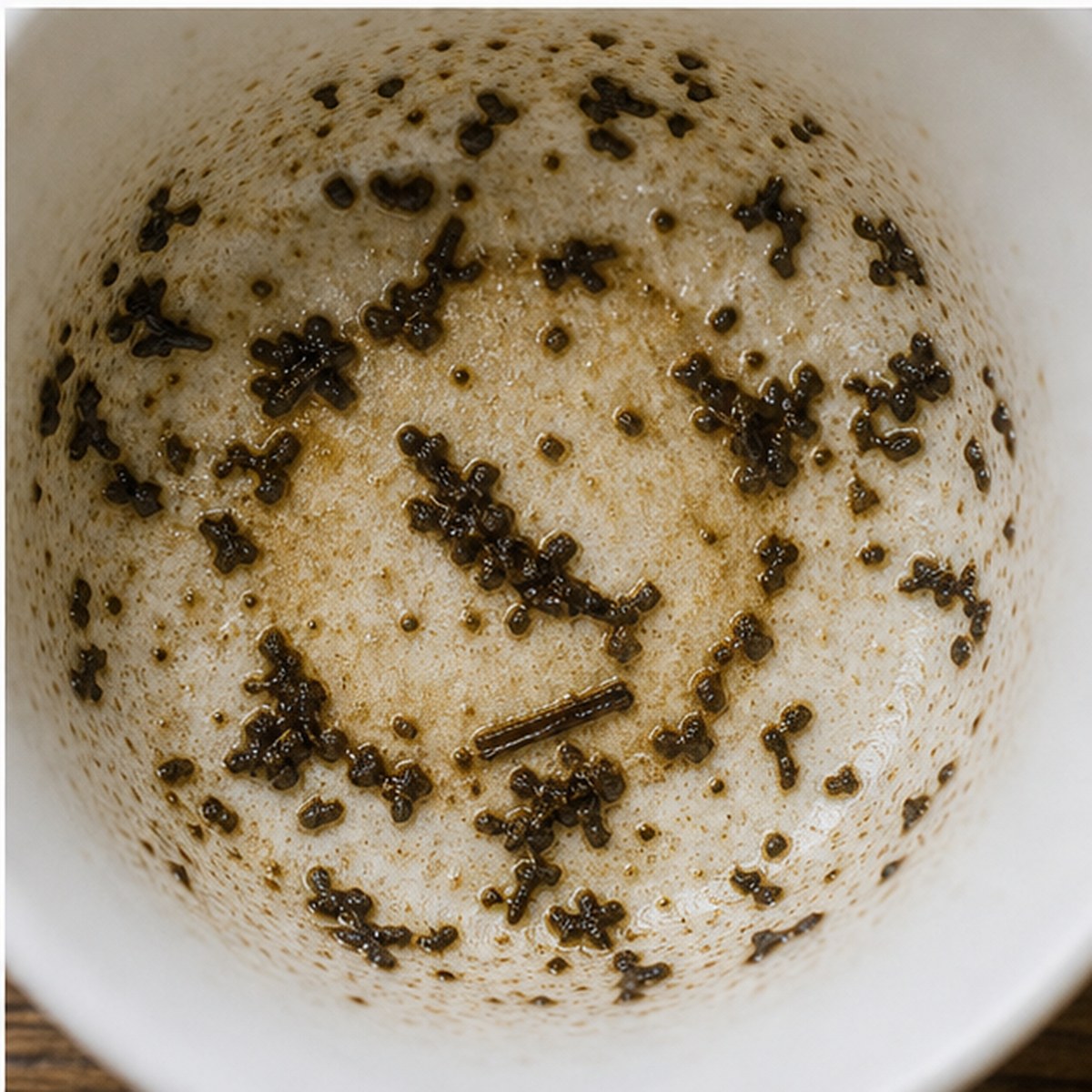 Sundial tea leaves cup variation three