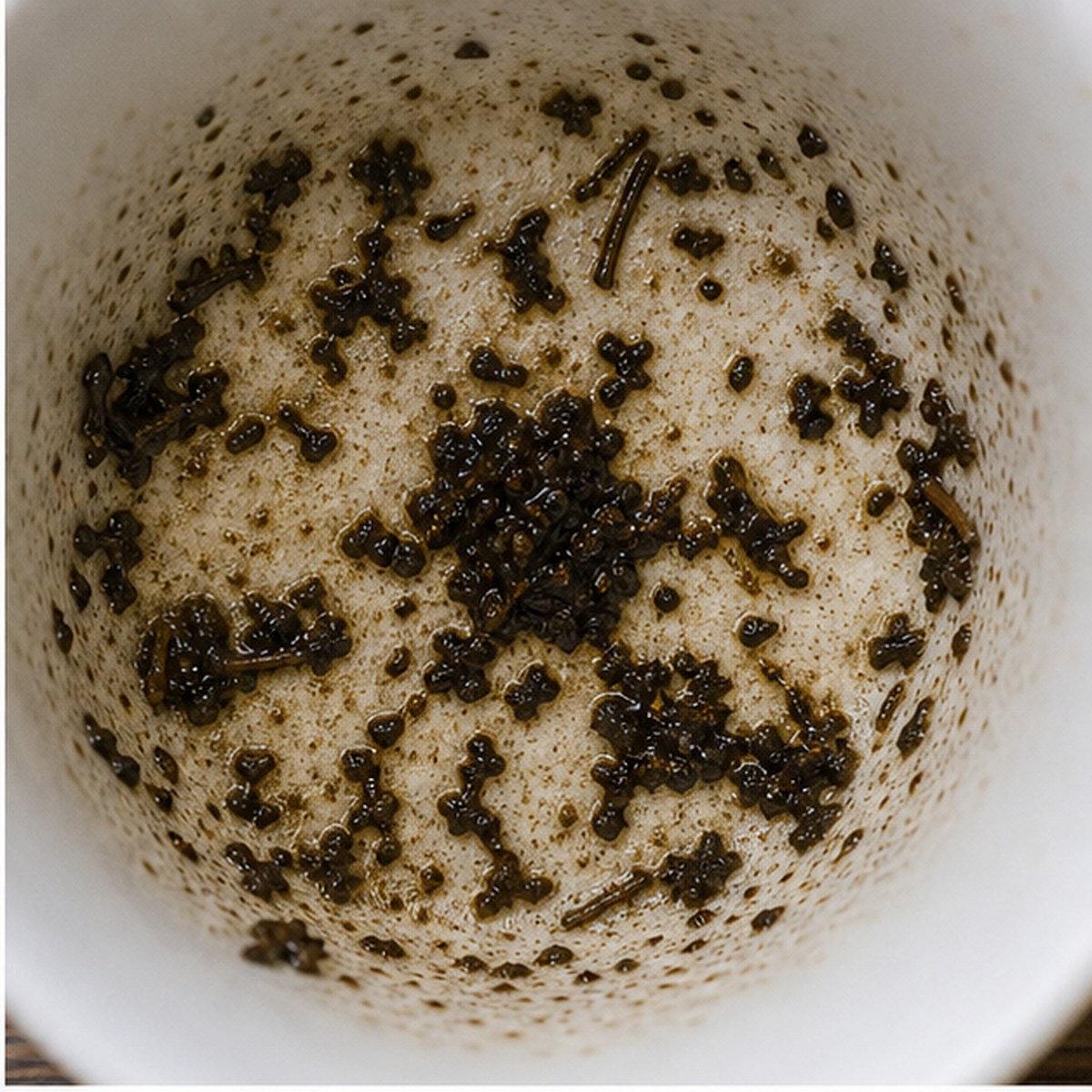 Sunflower tea leaves cup variation one