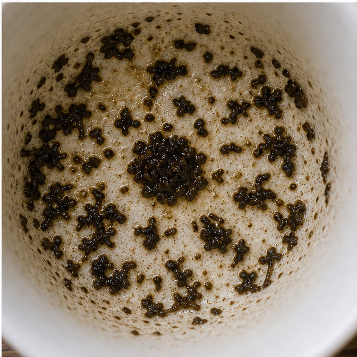 Sunflower tea leaves cup variation three