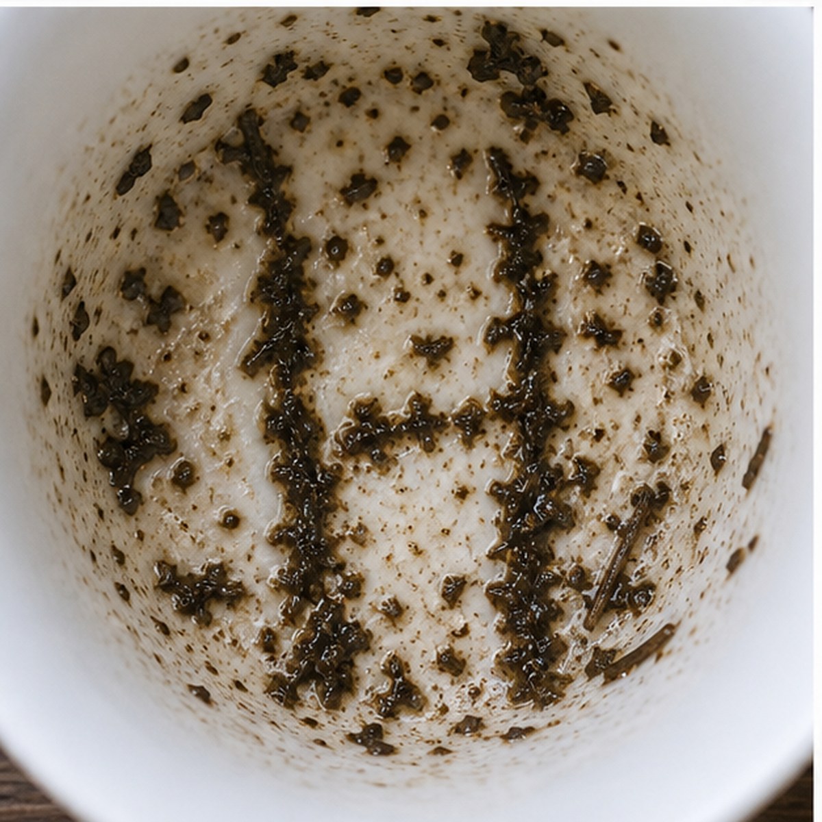 Suspenders tea leaves cup variation two