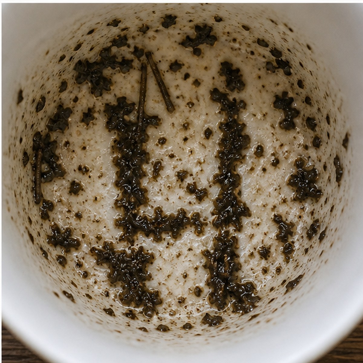 Suspenders tea leaves cup variation three