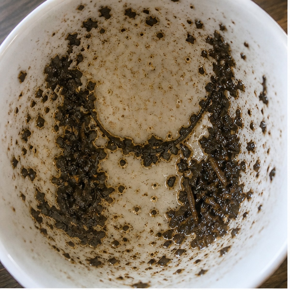 Suspension Bridge tea leaf reading cup example