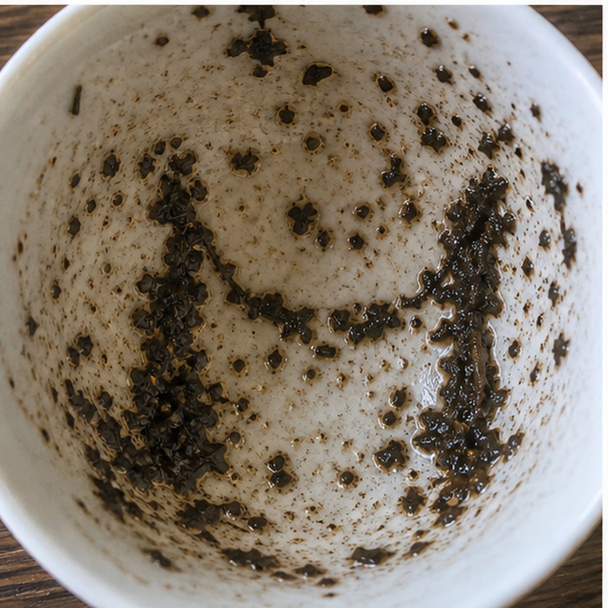 Suspension Bridge tea leaves cup variation two