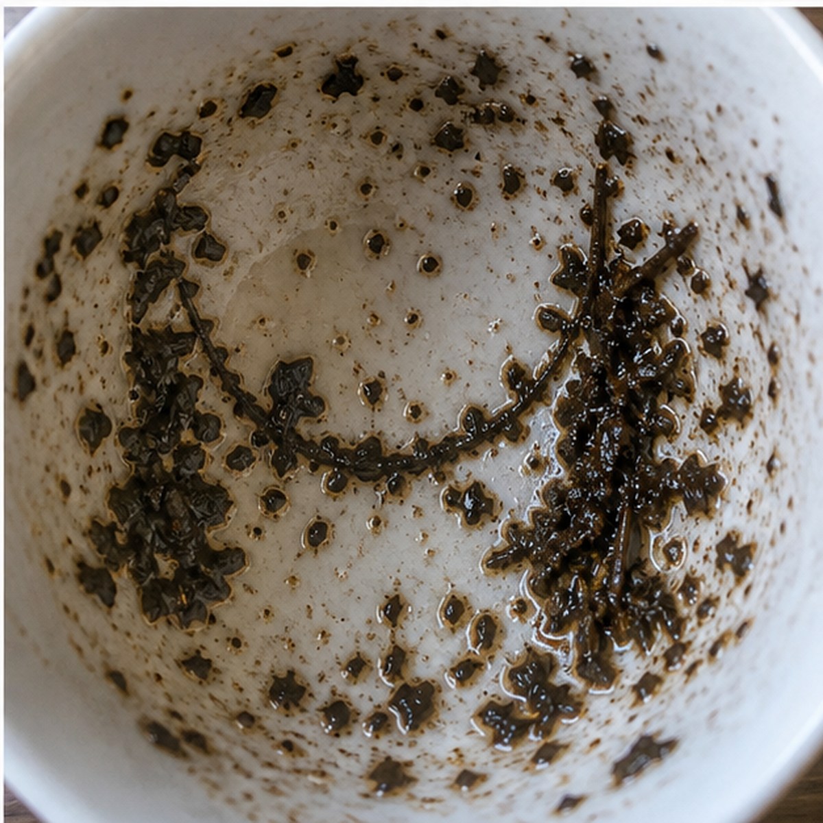 Suspension Bridge tea leaves cup variation three