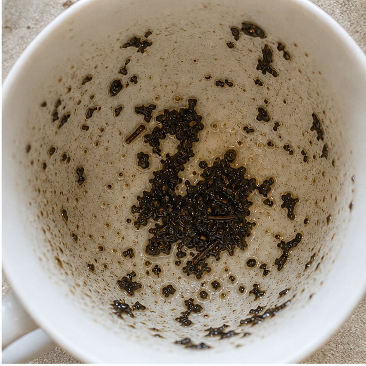Swan tea leaves cup variation one