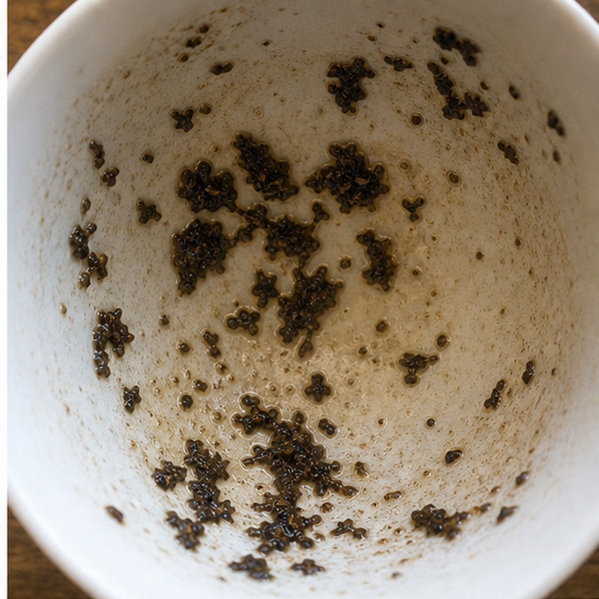 Sweet William tea leaves cup variation one