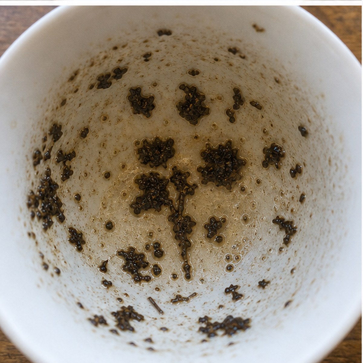 Sweet William tea leaves cup variation two