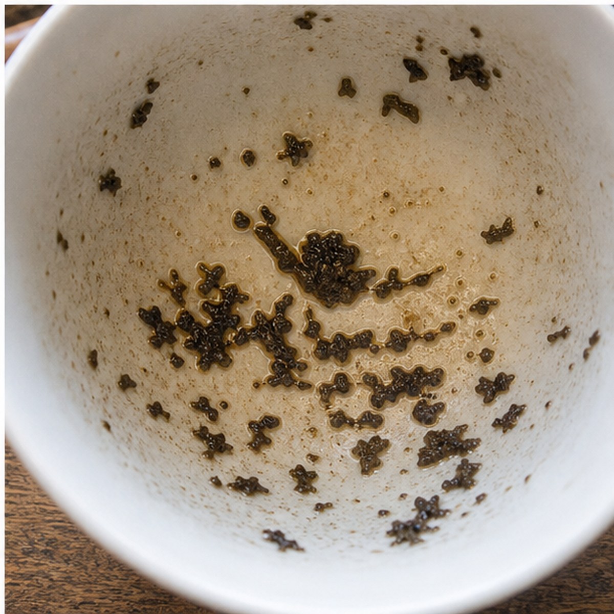 Swimming tea leaves cup variation three