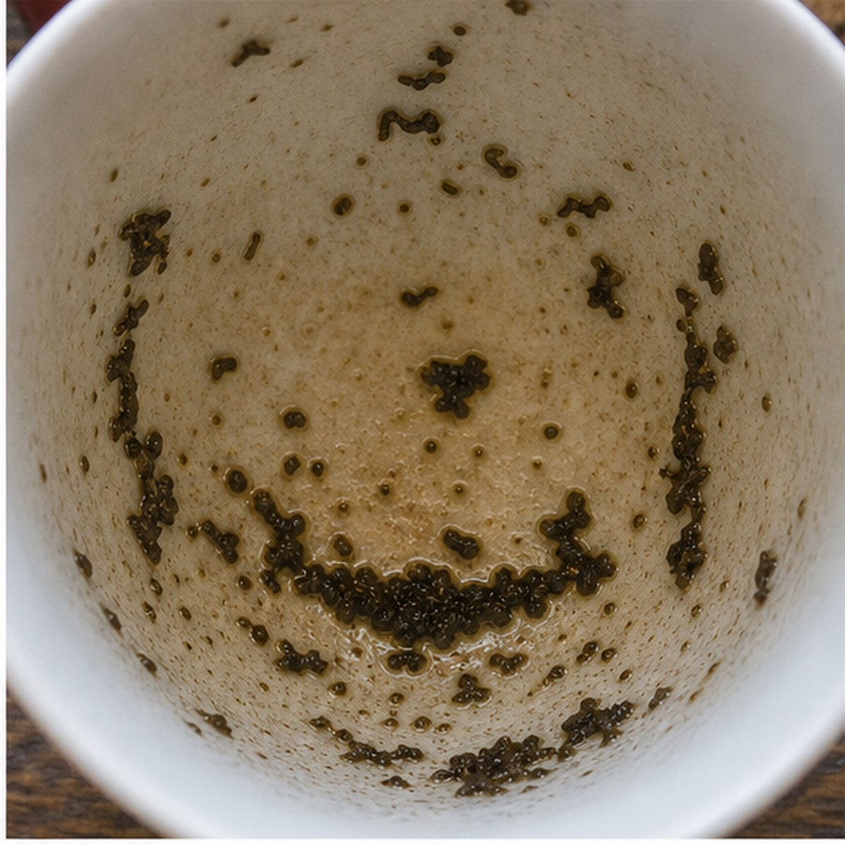 Swing-Boat tea leaves cup variation one