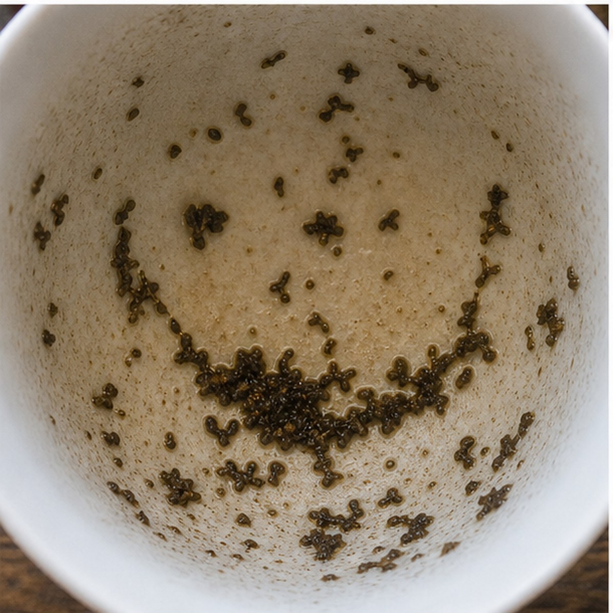 Swing-Boat tea leaves cup variation two