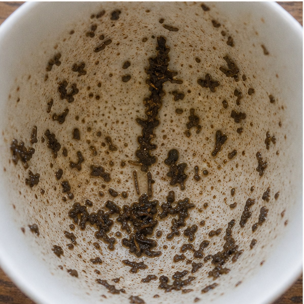 Sword tea leaves cup variation two