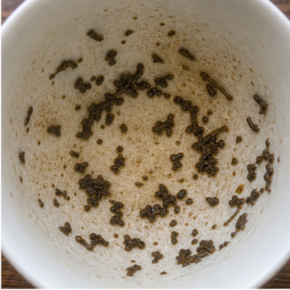 Tambourine tea leaves cup variation one