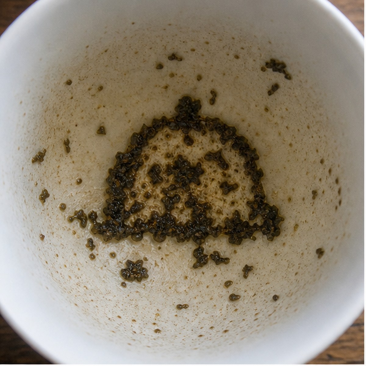 Tea Cosy tea leaf reading cup example