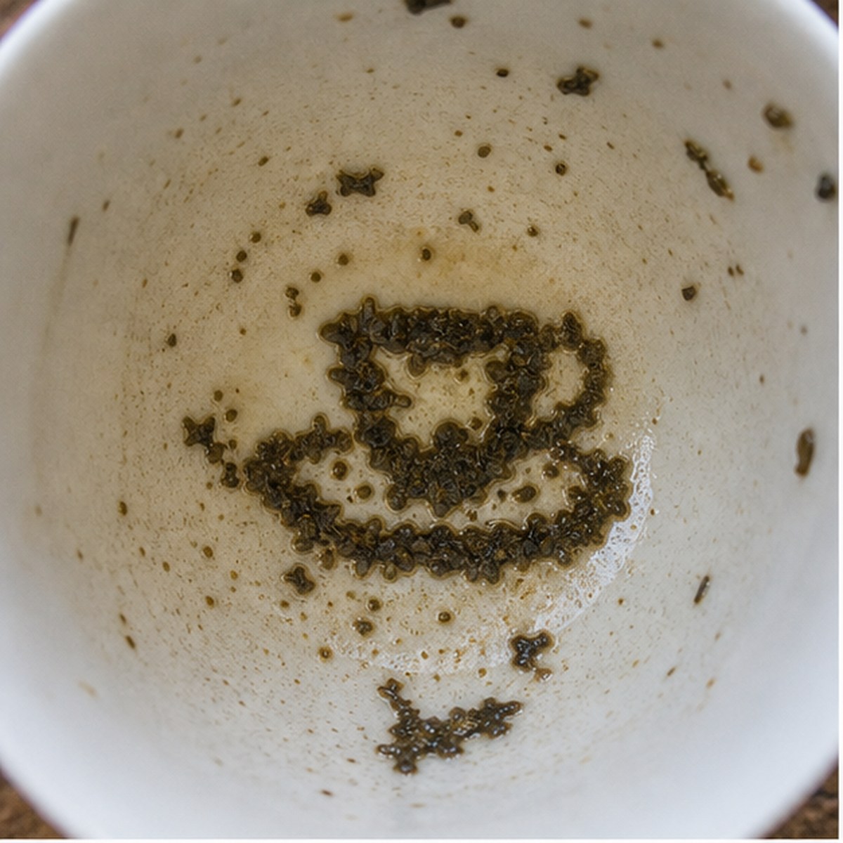 Tea-Cup And Saucer tea leaf reading cup example