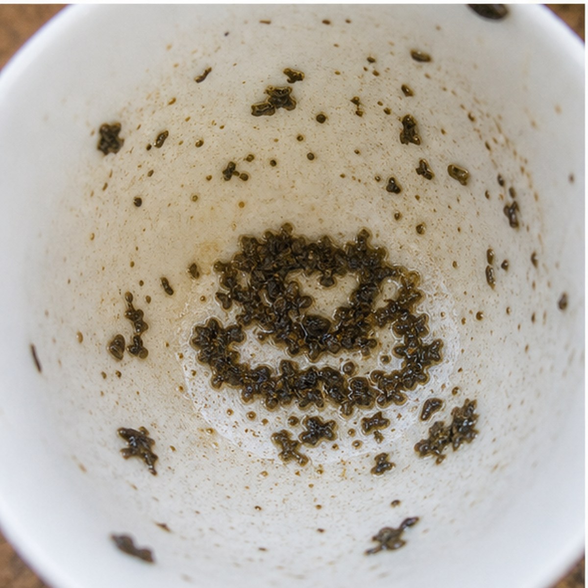 Tea-Cup And Saucer tea leaves cup variation two