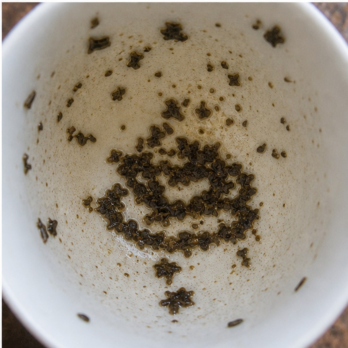 Tea-Cup And Saucer tea leaves cup variation three