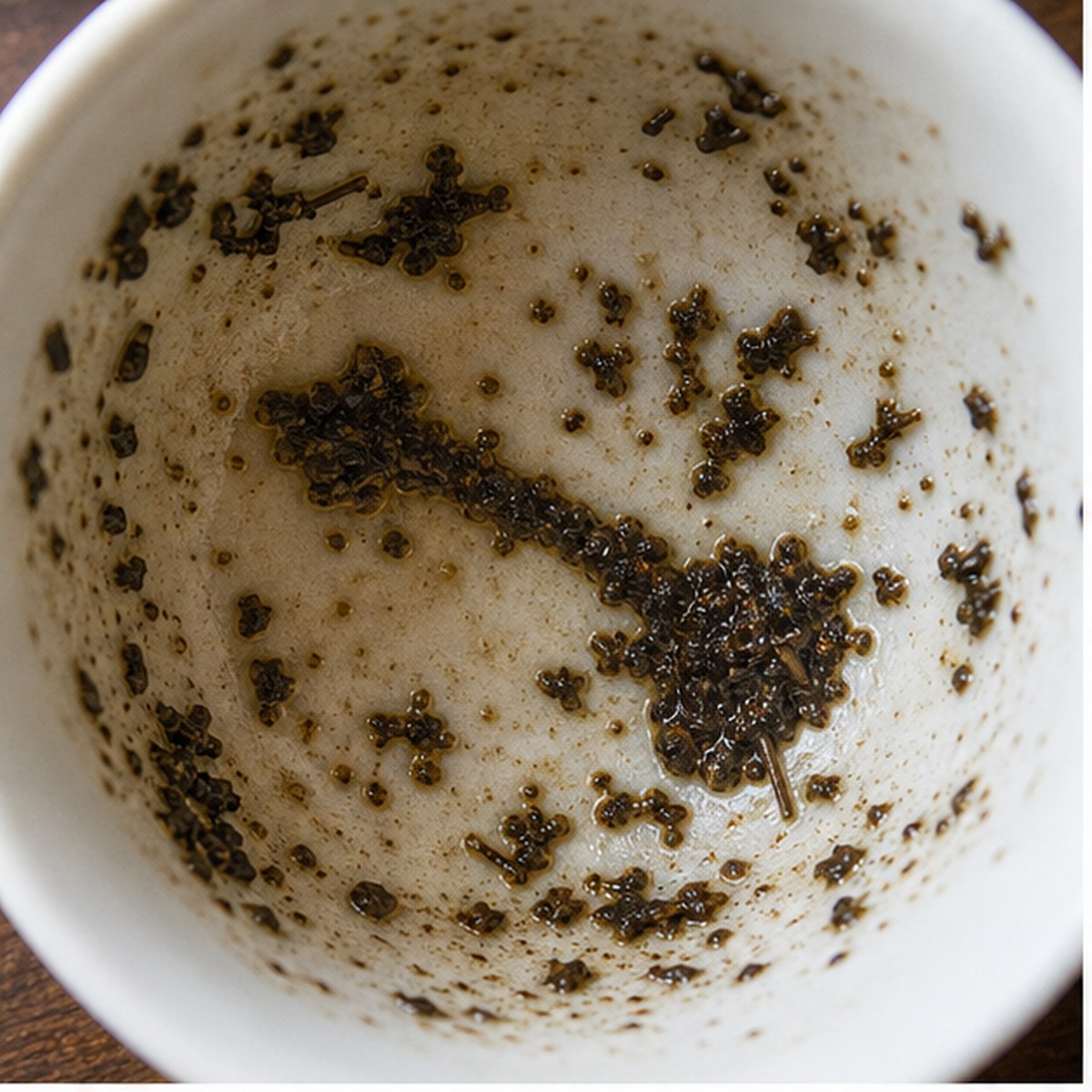 Telescope tea leaf reading cup example