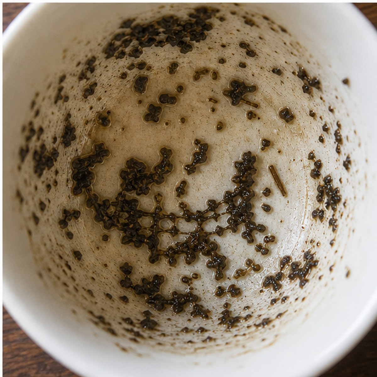Tennis Net tea leaves cup variation three