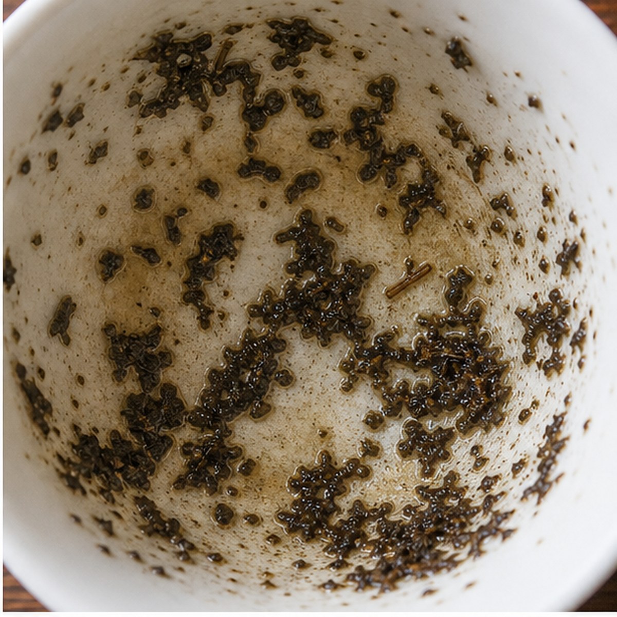 Tent tea leaves cup variation one