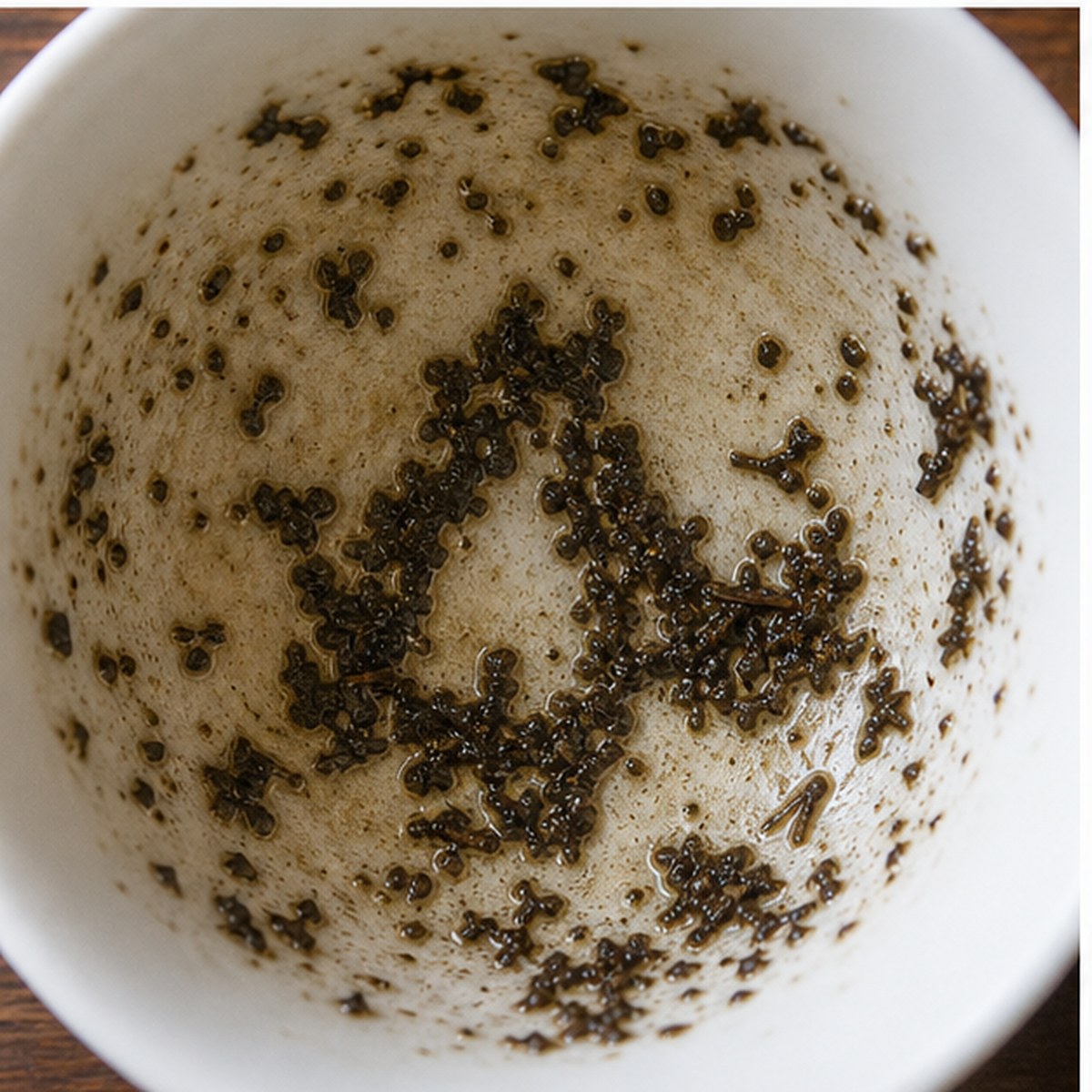 Tent tea leaves cup variation two