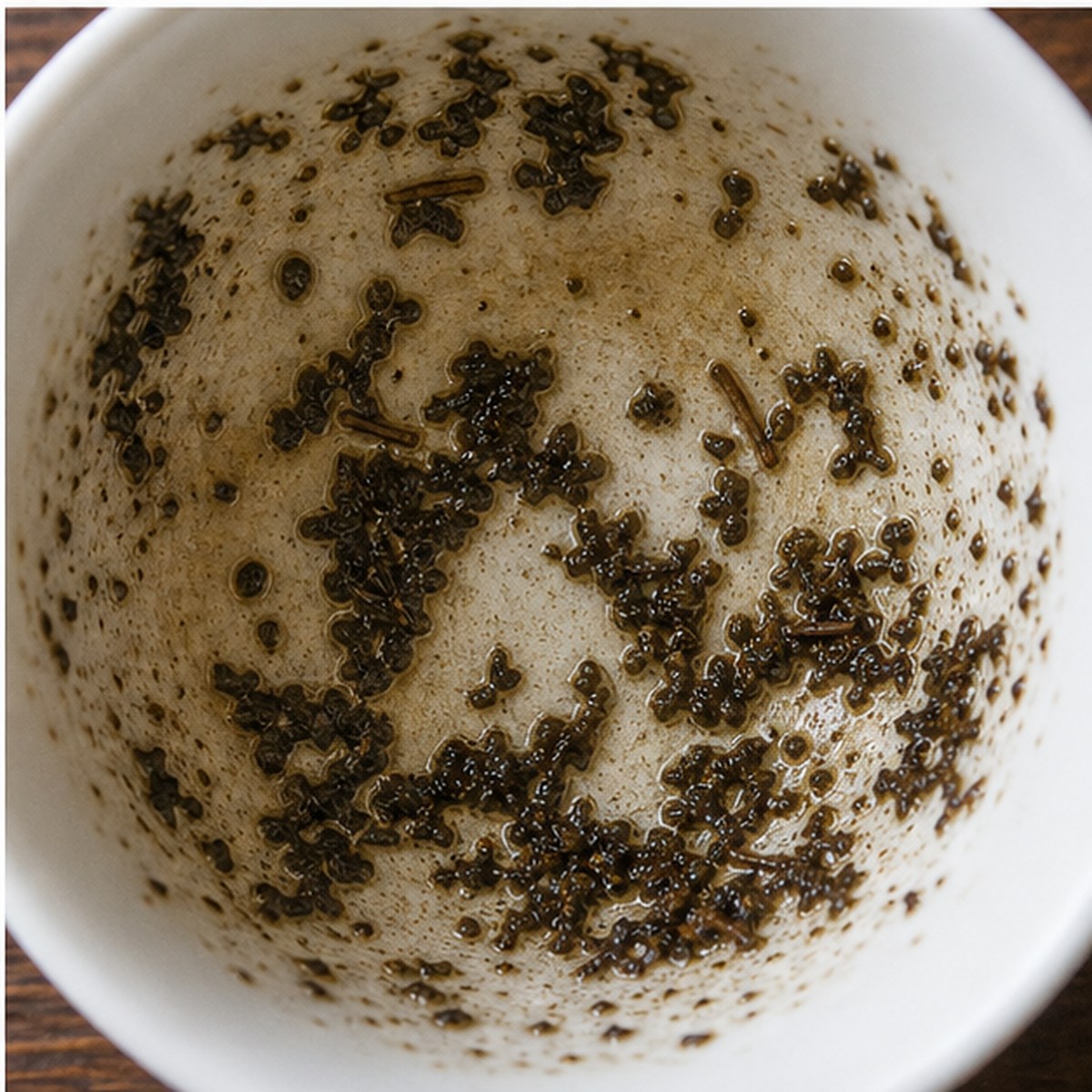 Tent tea leaves cup variation three