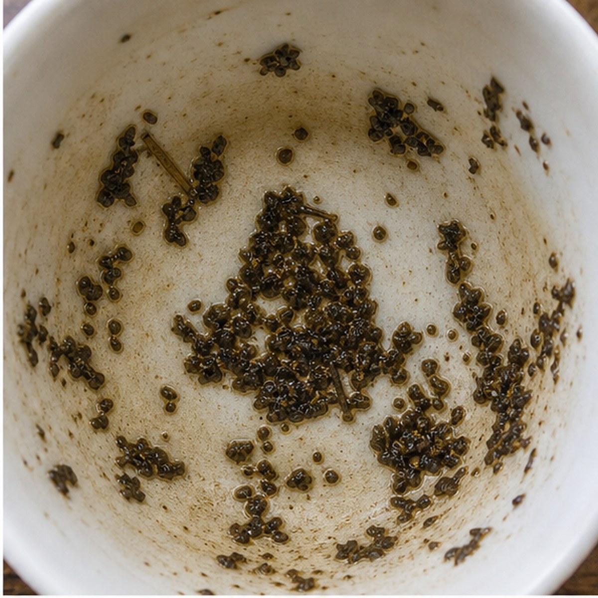 Thimble tea leaves cup variation one
